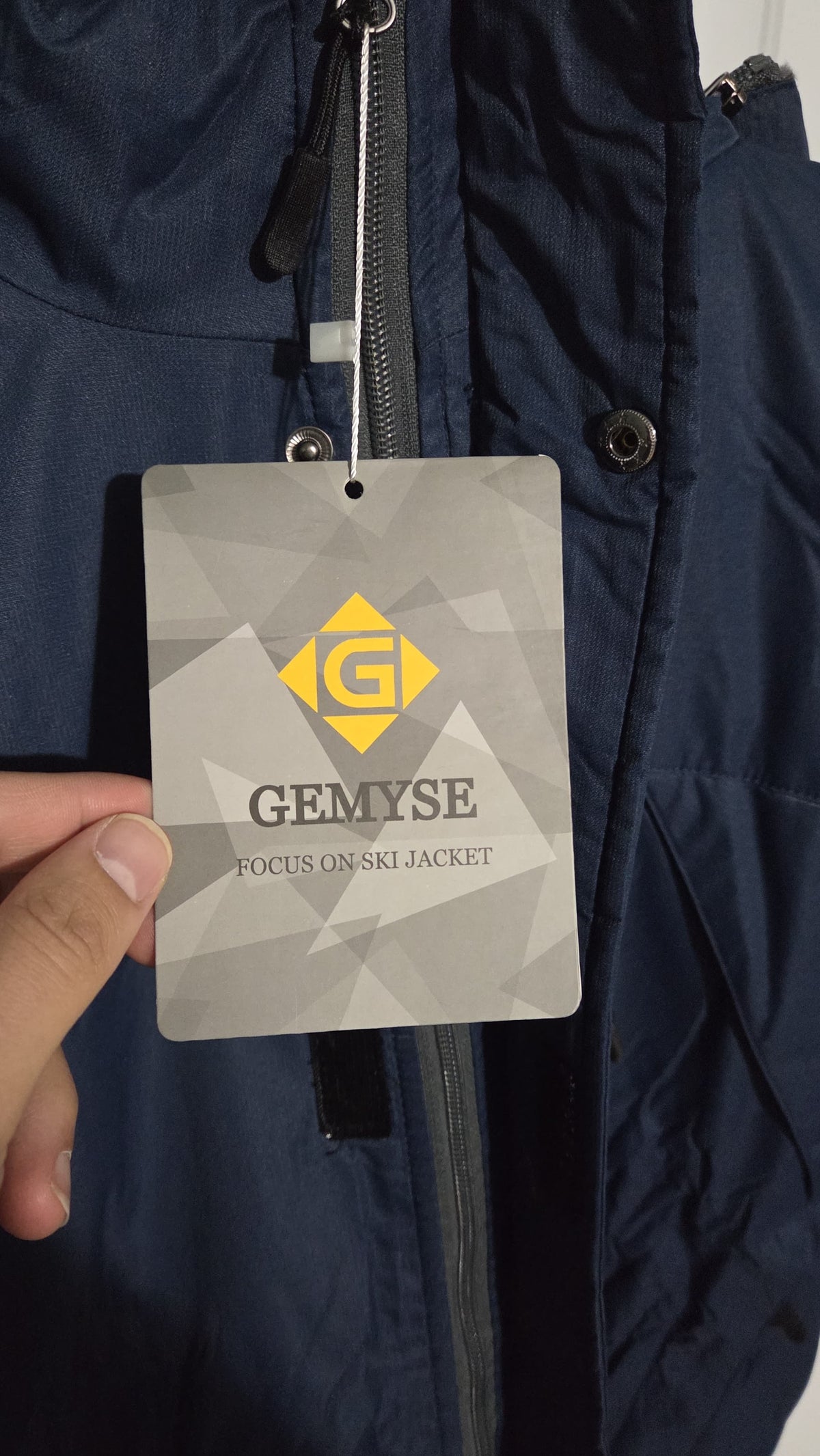 GEMYSE Men's Winter Ski Jacket – Waterproof & Windproof Snow Coat