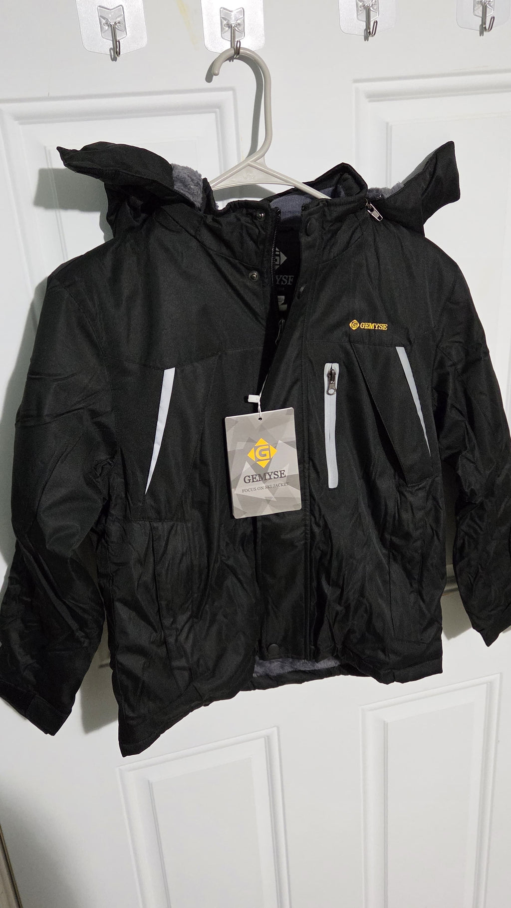 GEMYSE Men's Winter Ski Jacket – Waterproof & Windproof Snow Coat