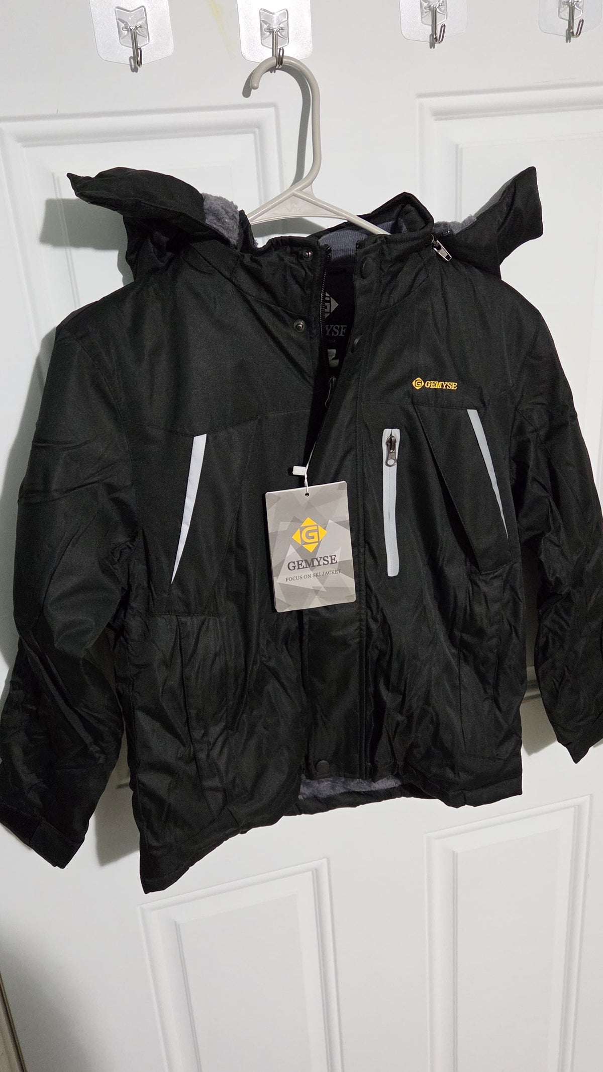 GEMYSE Men's Winter Ski Jacket – Waterproof & Windproof Snow Coat